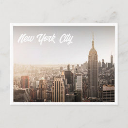 New York City Buildings Photo Postcard
