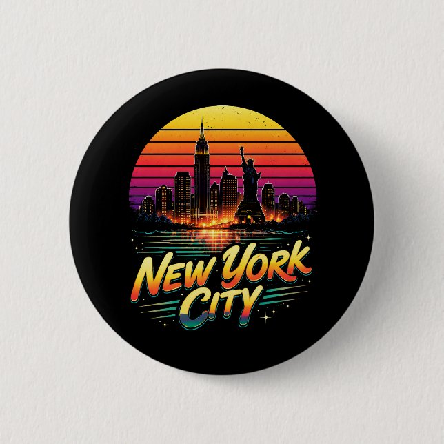 New York City Button (Front)
