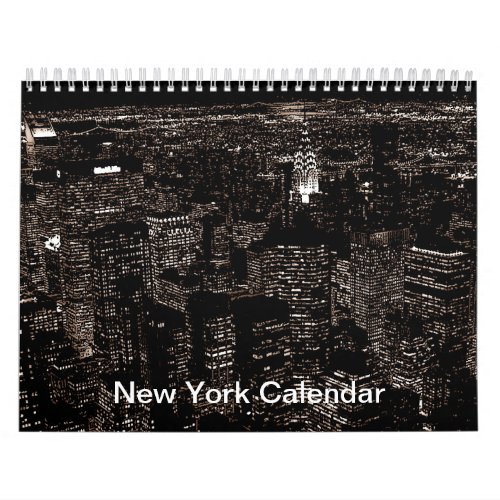 New York City Calendar
