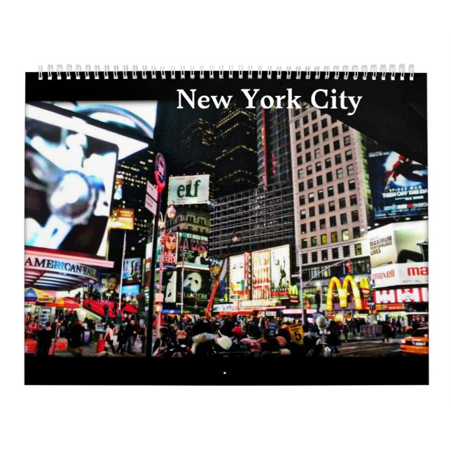 New York City Calendar (Cover)