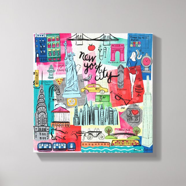 New York City Canvas Print (Front)