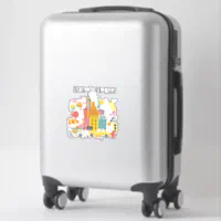 Luggage Stickers, Suitcases City Stickers