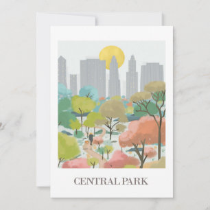 New York City, Central Park Greeting Cards
