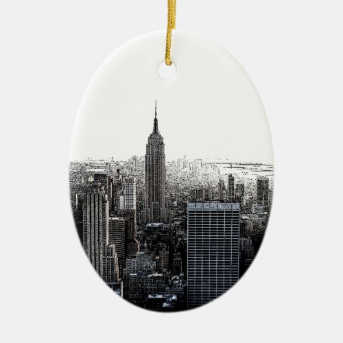 New York City Ceramic Ornament