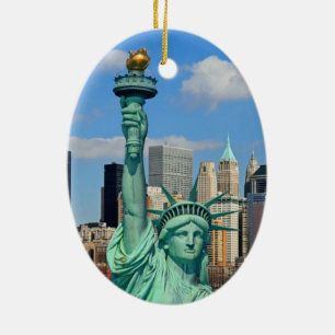 NEW YORK CITY CERAMIC ORNAMENT