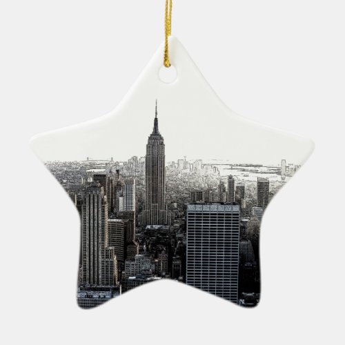 New York City Ceramic Ornament
