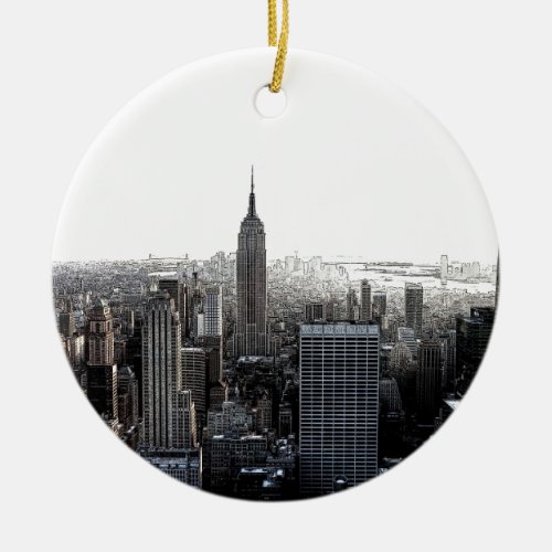 New York City Ceramic Ornament