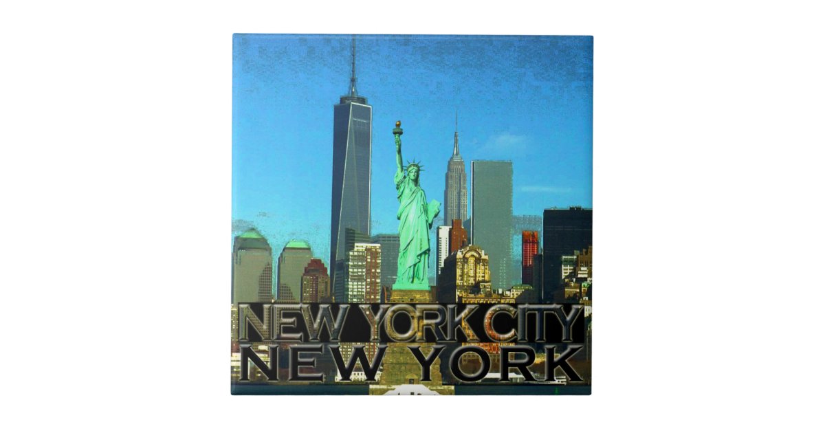 New York City Ceramic Tile | Zazzle