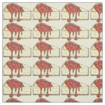 New York City Cherry Cheesecake Cheese Cake Slice Fabric