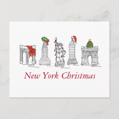 New York City Christmas NYC Landmarks Holiday