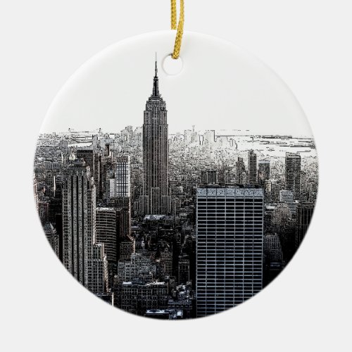 New York City Christmas Ornament