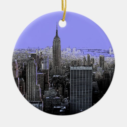 New York City Christmas Tree Ornaments