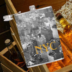 New York City circa 1979 NYC Photographic Flask