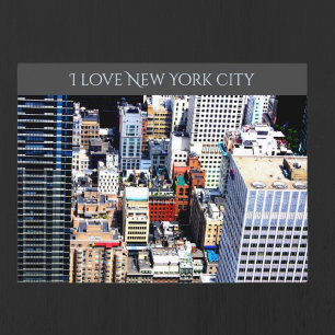 New York City colorful modern architectur Postcard