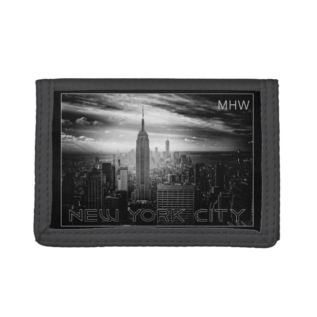 NEW YORK CITY custom monogram wallets (Front)