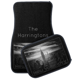 NEW YORK CITY custom name car floor mats