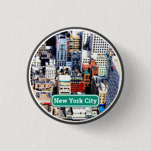 New York City decoration item pin