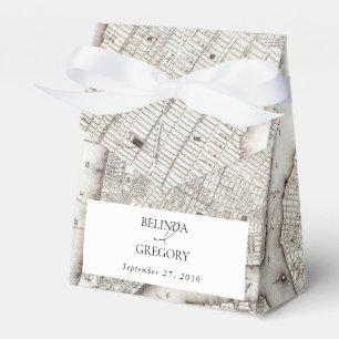 New York City Destination NYC Wedding Favor Boxes