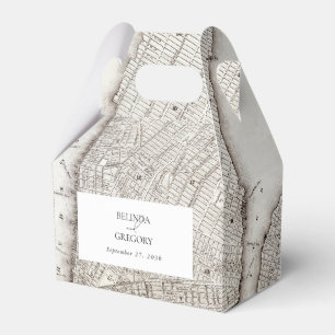 New York City Destination NYC Wedding Favor Boxes