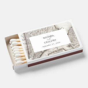 New York City Destination NYC Wedding Matchboxes