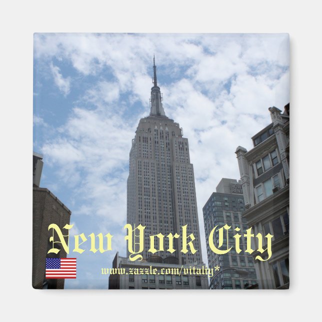 New York City Empire State Building magnet (Front)