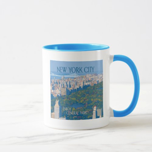 New York City  Enjoy Central Park Mug