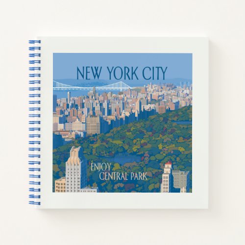 New York City  Enjoy Central Park Notebook