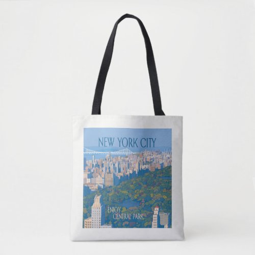 New York City  Enjoy Central Park Tote Bag