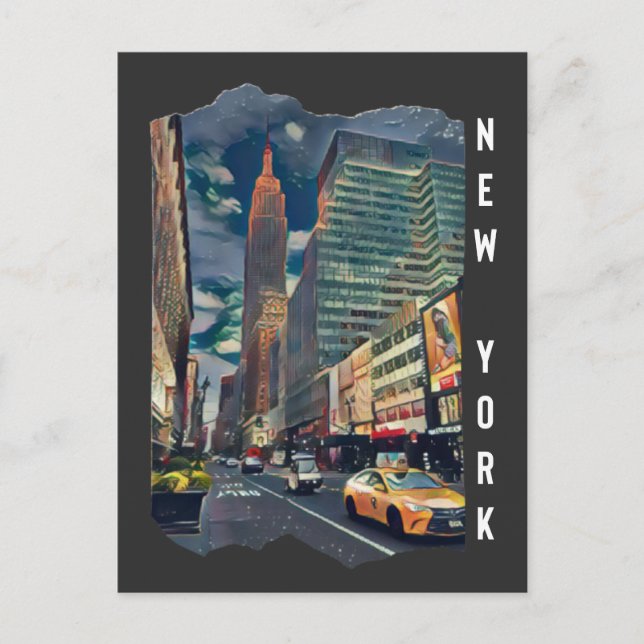 New York City Esthetic Photo Art     Postcard (Front)
