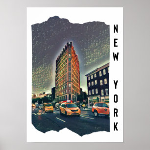 New York City Esthetic Photo Art Poster