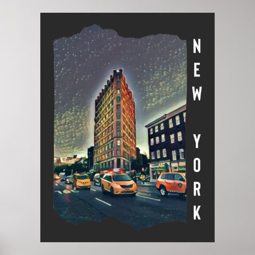 New York City Esthetic Photo Art       Poster