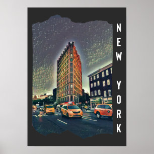 New York City Esthetic Photo Art Poster