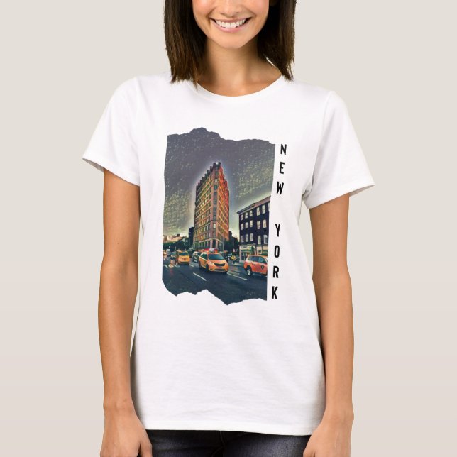 New York City Esthetic Photo Art    T-Shirt (Front)
