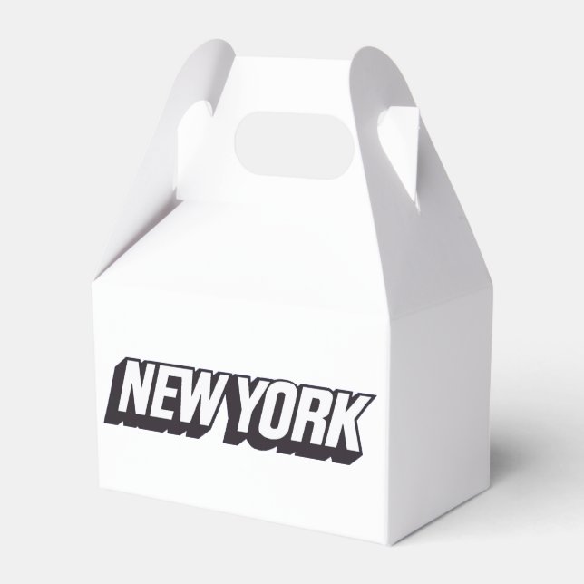 New York City Favor Boxes (Front Side)