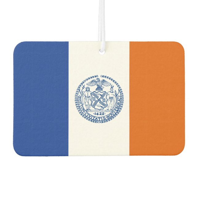 New York City flag Air Freshener (Front)