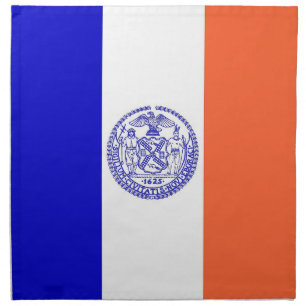 New York City Flag American MoJo Napkin