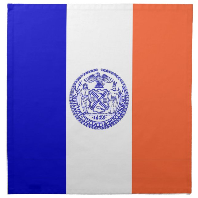 New York City Flag American MoJo Napkin (Front)