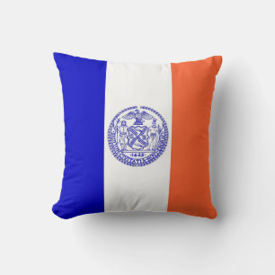 New York City Flag American MoJo Pillow