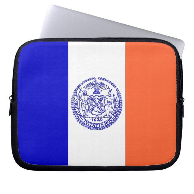 New York City Flag Laptop Sleeve (Front)