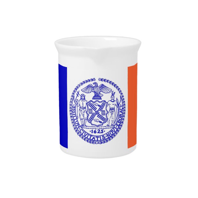 New York City Flag Pitcher (Front)