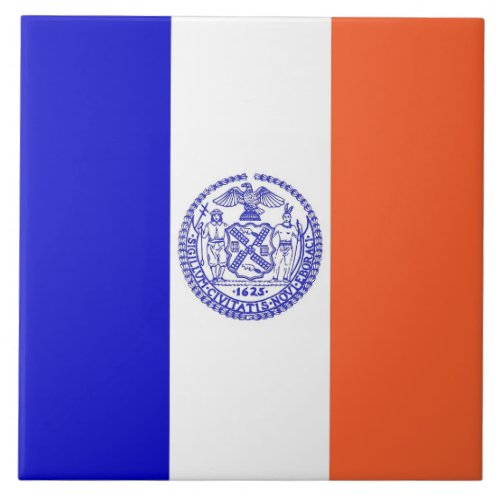 New York City Flag Tile