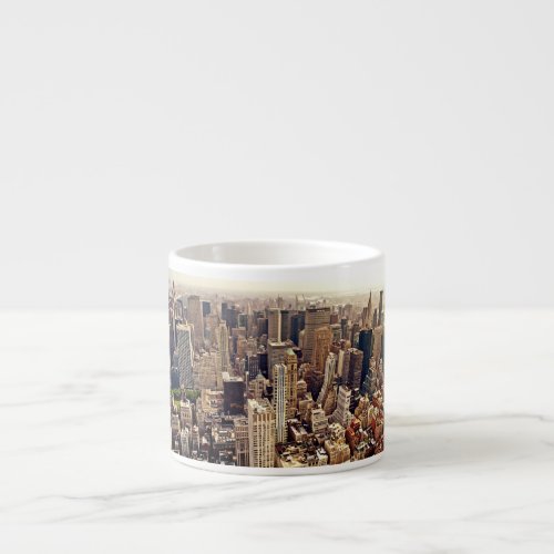 New York City From Above Espresso Cup