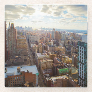 New York City Glass Coaster