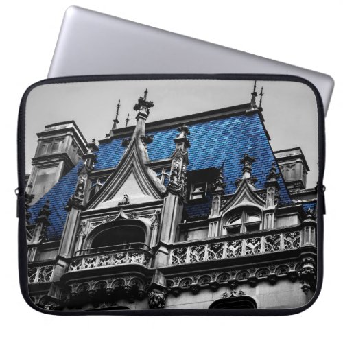 New York City Goth Architecture Photo Laptop Sleeve