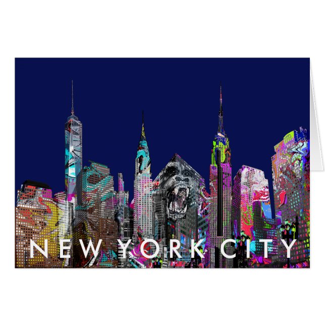 New York City graffiti Cards (Front Horizontal)