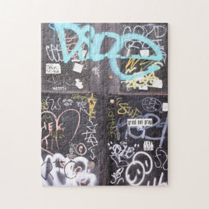 New York City Graffiti Upper West Side NYC Jigsaw Puzzle
