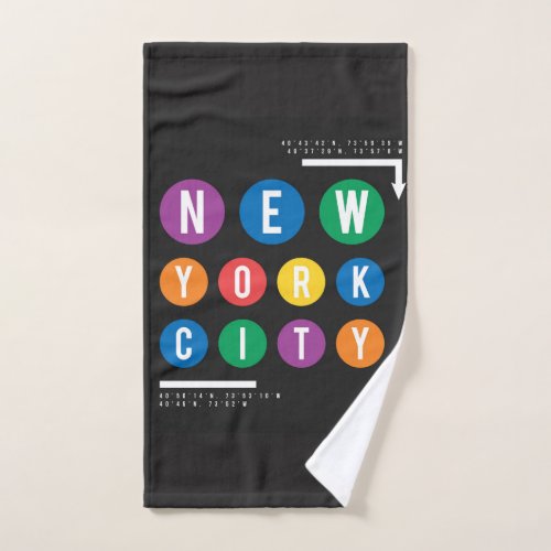 New York City Hand Towel