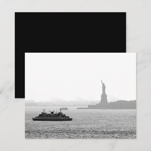 New York City Harbor - Statue of Liberty (Front/Back)