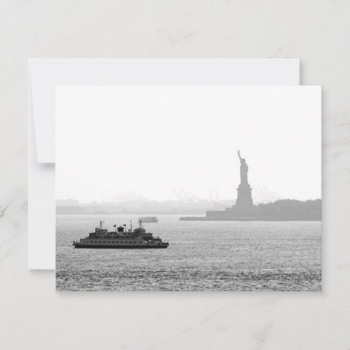 New York City Harbor - Statue of Liberty Personalized Invites