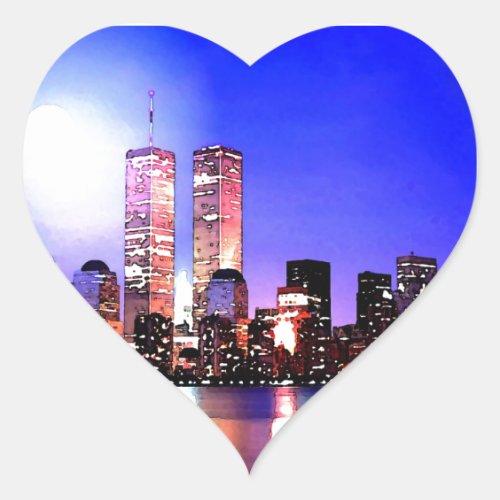 New York City Heart Sticker